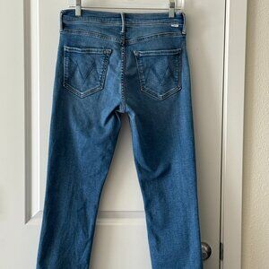 Mother Mid Rise Dazzler Crop - Ready, Set, Go! Size 29